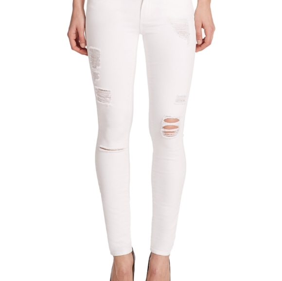 PAIGE Denim - Paige verdugo ultra skinny distressed white 31 🎈
